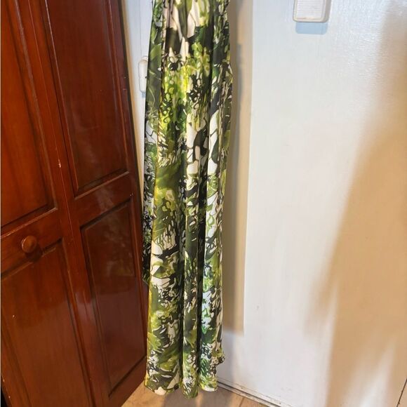 Carolina estefan The Aire Skirt flowy high split dress maxi bottom floral - Picture 2 of 9